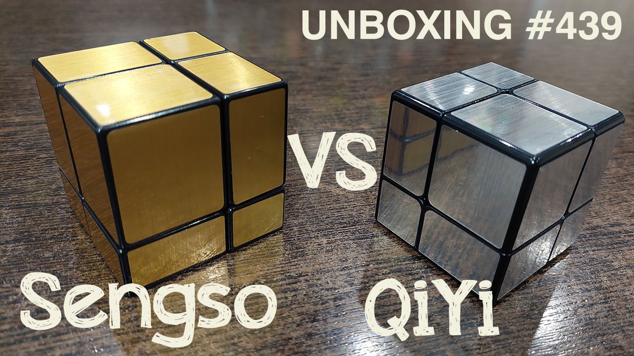 Unboxing №439 Симметричный Зеркальный Куб 2х2 | QiYi Mirror Cube 2x2 | Mirror S 2x2 | QiYi vs Sengso смотреть онлайн