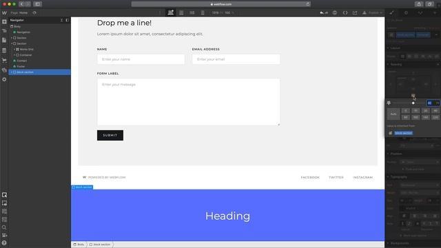 Using Margin Combo Classes - Webflow Tutorial смотреть онлайн