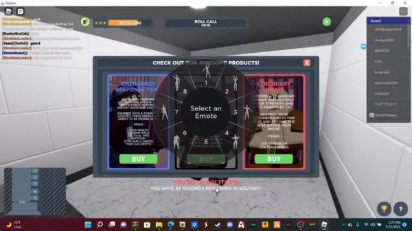 Roblox- Escape Plan Riot Control Unit