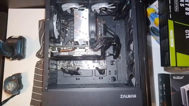 Корпус ZALMAN N4 пример игровой сборки ПК в этом кейсе и мои впечатления плюсы и минусы этого кейса смотреть онлайн