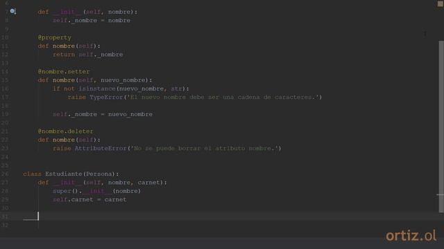 Python 3 - Receta 138: Extender la Funcionalidad de una Propiedad en una Subclase смотреть онлайн