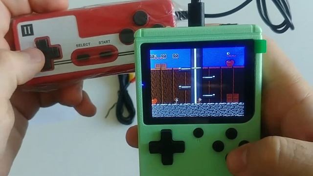 Карманная игровая консоль  на AliExpress за 15 EUR(обзор 2021)/800 IN 1 Retro TV Video Game Console