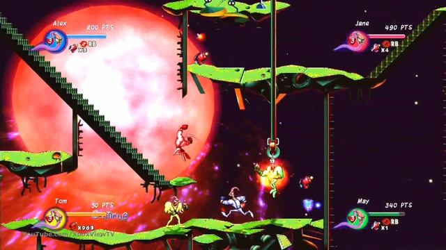 Earthworm Jim HD - XBLA Footage Trailer | HD смотреть онлайн