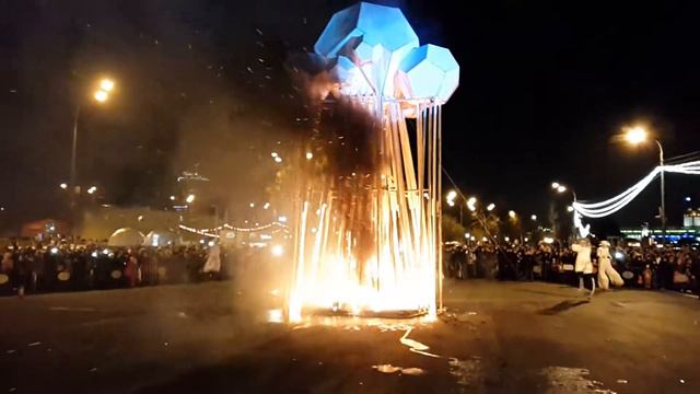 Масленица в Парке Горького 22.02.2015 смотреть онлайн
