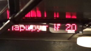 Трамвай Санкт-Петербурга 9-147: ЛВС-86К б.3032 по №20 в парк (38) (20.02.19)