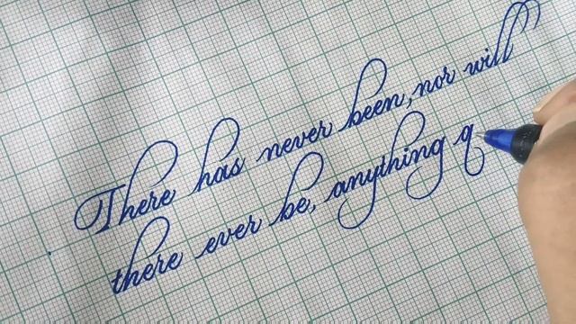 Calligraphic Handwriting | Impressive And Attractive Writing | Calligraphy