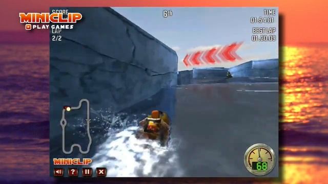 Jet Ski Racer Gameplay смотреть онлайн