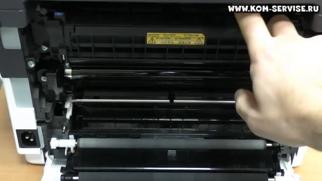 Как вытащить лист бумаги из принтера или МФУ KYOCERA при замятии. смотреть онлайн