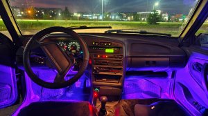 УСТАНОВИЛ ПОДСВЕТКУ В САЛОН ЧЕТЫРКИ!