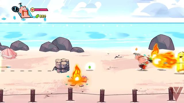 Cartoon Network: Battle Crashers Walkthrough - Steven Beach - Beach City смотреть онлайн