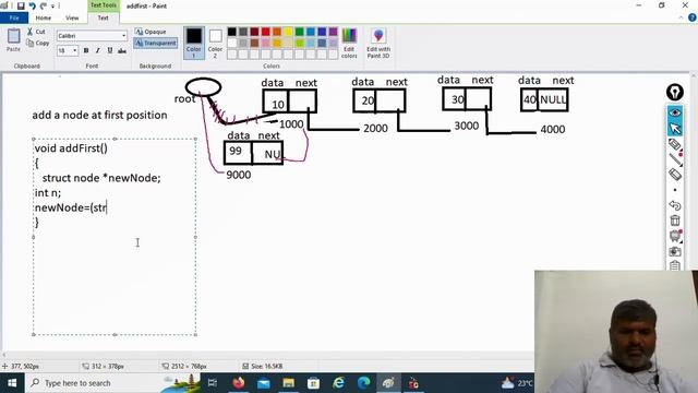 DS Lec10 | Add Node at First position | Linked List | Data Structures | Dr. Kaja Masthan смотреть онлайн