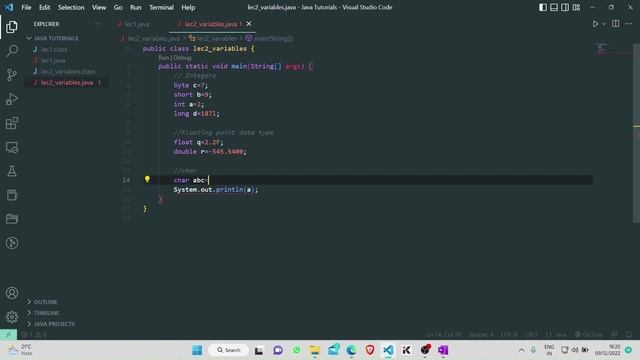 Data Types part 2 | Java full course in hindi | Java Tutorial #4 смотреть онлайн
