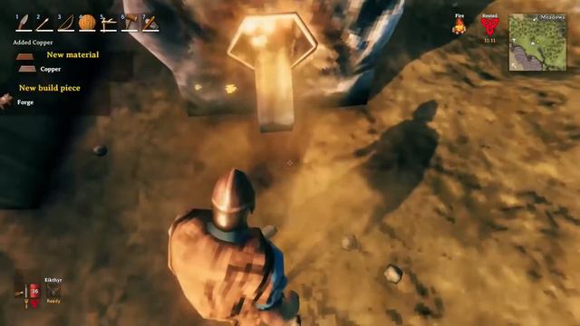 How to Smelt Copper Ore Tutorial - Valheim Smelting Beginners Guide - Use Smelter Guide смотреть онлайн