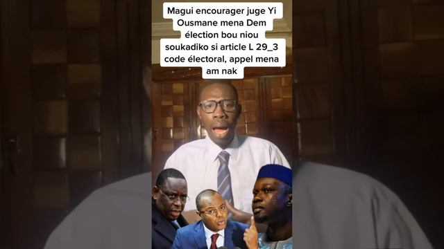 Ibrahima Sall Asred "Ousmane Sonko meuna bok élections sougnou kholé article L29_3,Appel meun na am смотреть онлайн