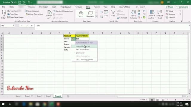 Convert Text To Number In Excel | How to Convert Text To Number In Excel? смотреть онлайн
