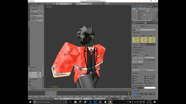 How to make a Roblox animation with Blender!!! смотреть онлайн