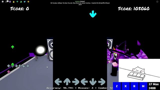 FUNKY FRIDAY, but I MUST FC whatever song I get from a ROULETTE WHEEL... (Roblox FNF) смотреть онлайн