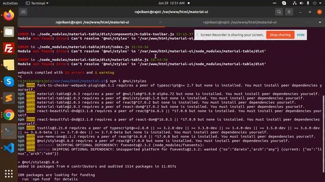 Module not found: Error: Can't resolve '@mui/styles' Material UI смотреть онлайн