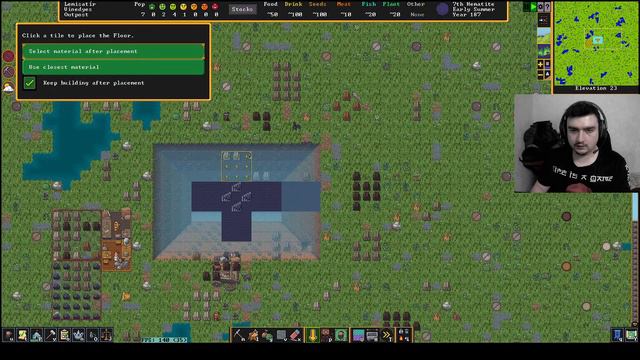 Dwarf Fortress. Обживаем поверхность. смотреть онлайн
