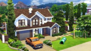 РОСКОШНЫЙ СЕМЕЙНЫЙ ДОМ| Строительство The Sims 4| Mulena Sims 4