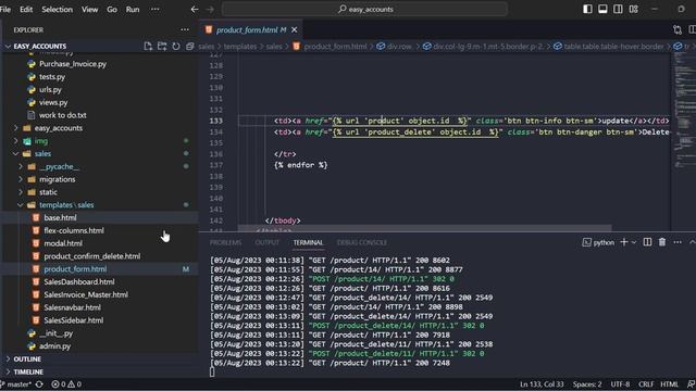 Easy Accounting | Sales App | Product Entry | Crud Operation with Imagefield | Python Django смотреть онлайн