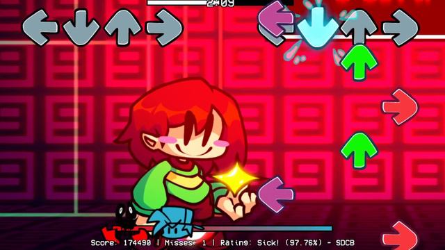 FNF VS Chara V2.0 - Megalo Strike Back [Undertale FNF Mod DEMO] смотреть онлайн