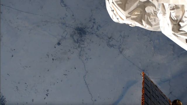 МКС.Вид на Казахстан из космоса. 03.02.2023. смотреть онлайн