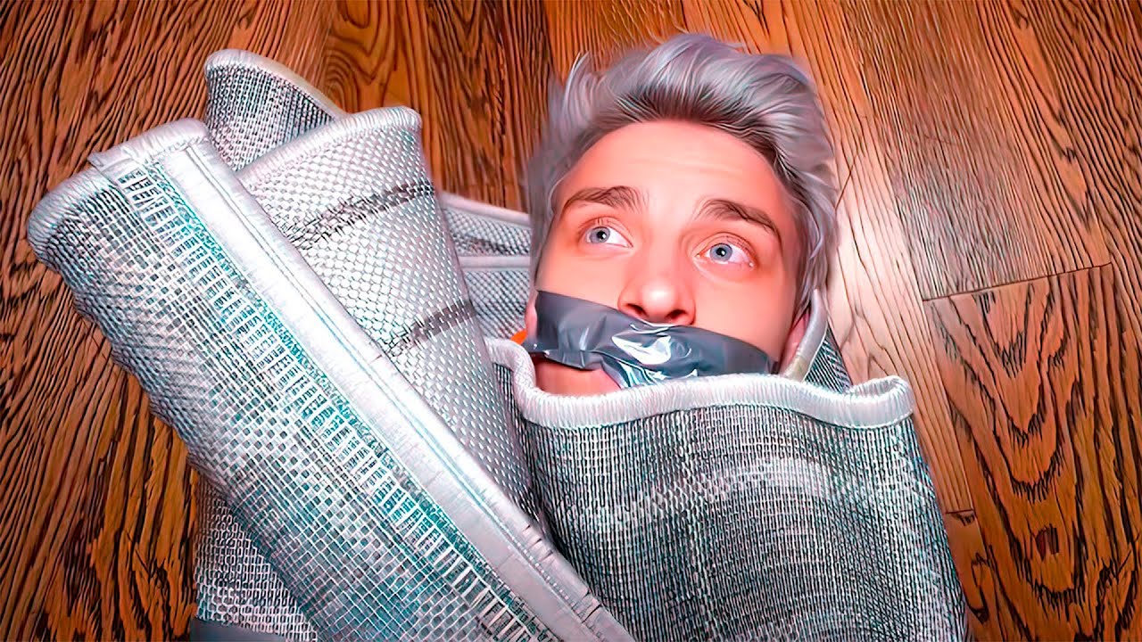 Связали Влада А4 в КОВРЕ Челлендж ! смотреть онлайн