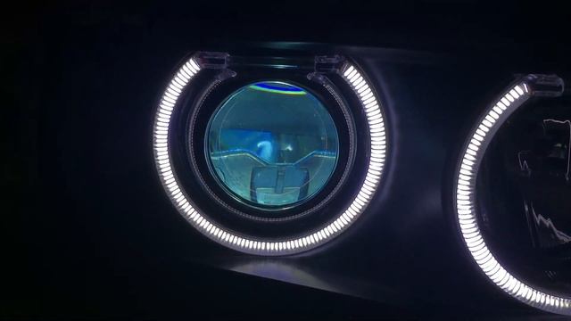 BMW E39 FXR Retrofit with Orion Halos смотреть онлайн
