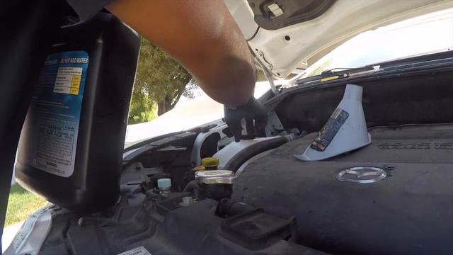 Replaced My Mazda 5 Coolant
