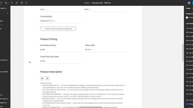 REPLIQ Figma Challenge by Lingkon Das | UX Design Challenge смотреть онлайн