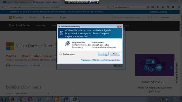 Installation von MySQL Workbench 6.x auf Windows 7 смотреть онлайн