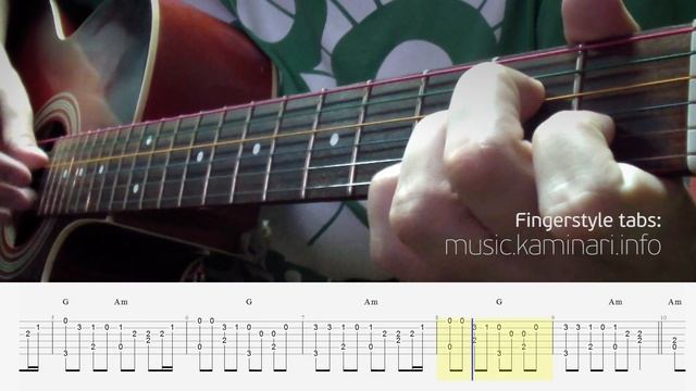Loituma – Ievan Polkka (Leva`s Polka). Fingerstyle acoustic guitar cover +TAB смотреть онлайн