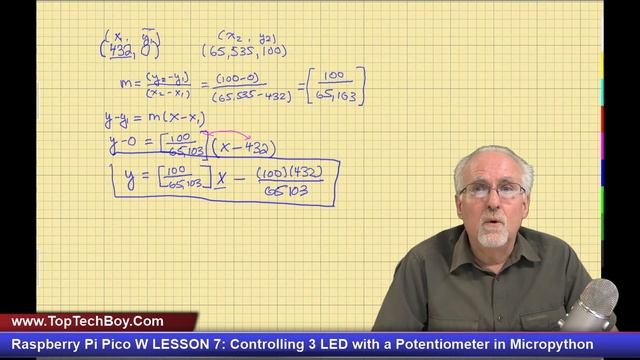 Raspberry Pi Pico W LESSON 7: Controlling 3 LED with a Potentiometer in Micropython смотреть онлайн