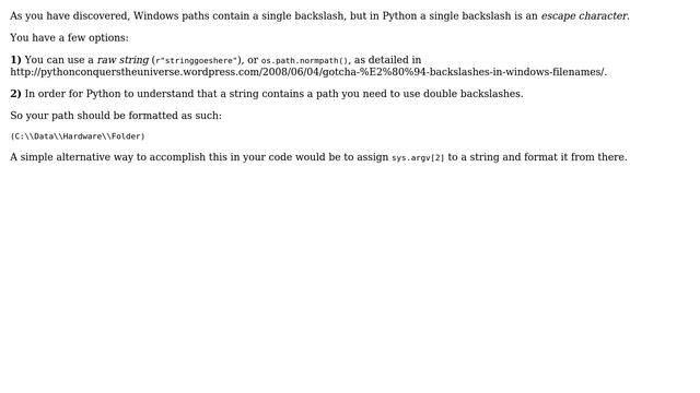 GIS: Python - formatting path strings and checking if a path exists (3 Solutions!!) смотреть онлайн