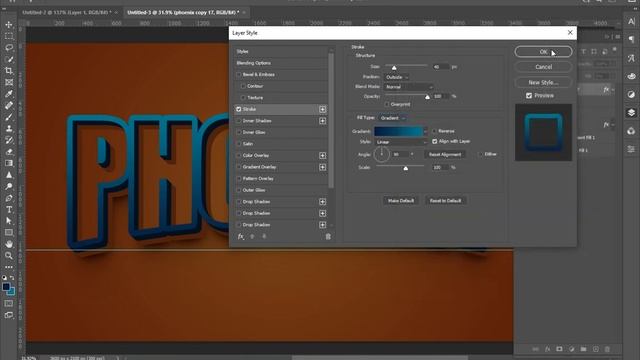 3D TEXT EFFECT IN PHOTOSHOP 2023 #photoshoptexteffect смотреть онлайн