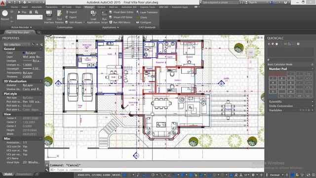 Measure total length & total area in one click using AutoCAD смотреть онлайн