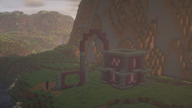 Minecraft Block Palette Challenge: Crimson Archway смотреть онлайн