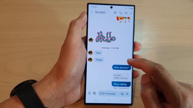 Galaxy S23's: How to Reply to a Specific Text Message In a Text Conversation смотреть онлайн