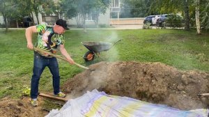 Баранина в земляном тандыре ! мясо в яме узбекский тандыр гушт