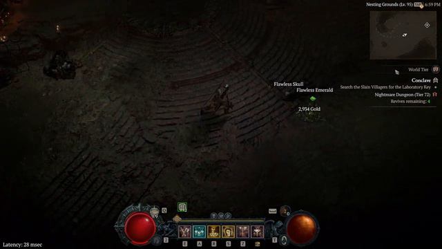 Diablo 4 - Barbarian HOTA Walking Arsenal - Nightmare Dungeon 72 смотреть онлайн