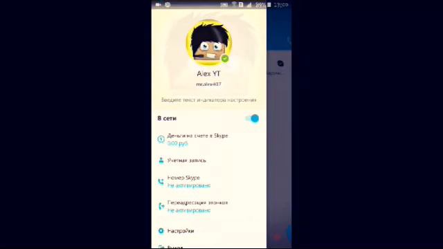 Скайп_(Мой скайп) ₽Android₩