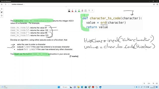 Write a program using Ascii Values and a Function смотреть онлайн