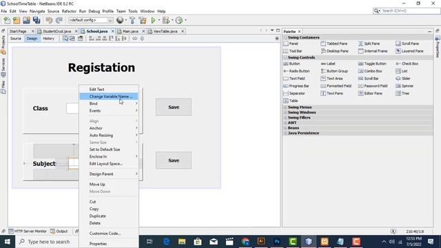 School Time Table System Java Mysql Part 6 смотреть онлайн