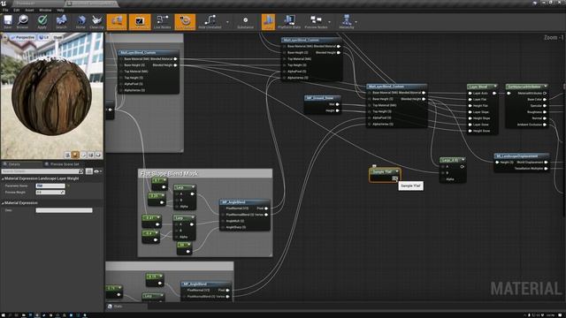 Painting On A Landscape Auto Material - Building Worlds In Unreal - Episode 19 смотреть онлайн