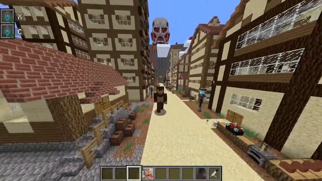 ATTACK ON TITAN | Transfórmate en Titan! | Minecraft MOD 1.12.2 смотреть онлайн