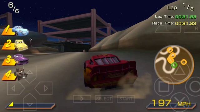 CARS PSP Android Gameplay HD (PPSSPP) смотреть онлайн