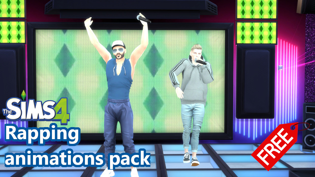 The Sims 4 Rapping Animations - Free Download смотреть онлайн