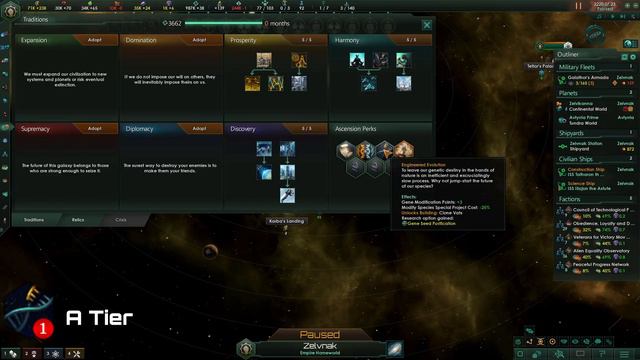 ｢Stellaris｣ Ascension Perk Tier List 3.0 - All Perks Explained!