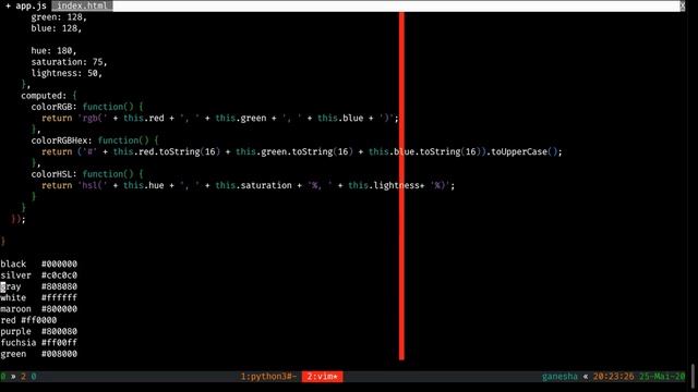 Programando un Selector de Color RGB y HSL #4: RGB Hexa y Colores con Nombre смотреть онлайн